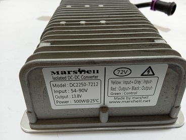 Marshell przetwornica 72V/490PLN