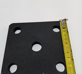 Marshell płyta blaszka mocująca resora tylnego/50PLN